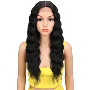 Cece Lace Front Wigs 24" Long Wavy Synthetic Mines Cece Hair